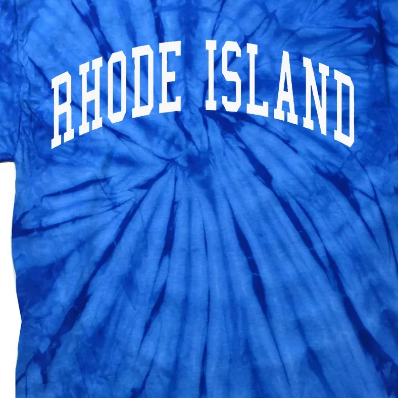 Rhode Island Throwback Design Classic Tie-Dye T-Shirt