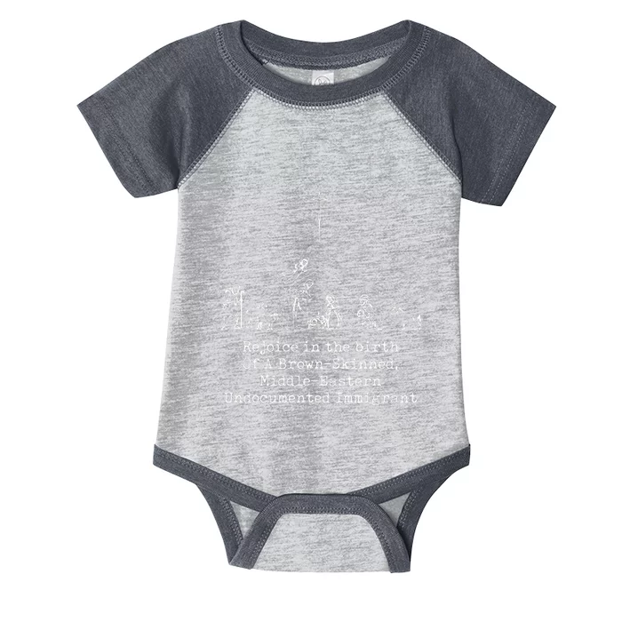 Rejoice In The Birth Of A Brownskinned Infant Baby Jersey Bodysuit