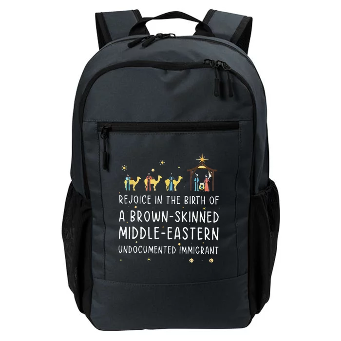 Rejoice In The Birth Of A Brown Skinned Middle Eastern Daily Commute Backpack