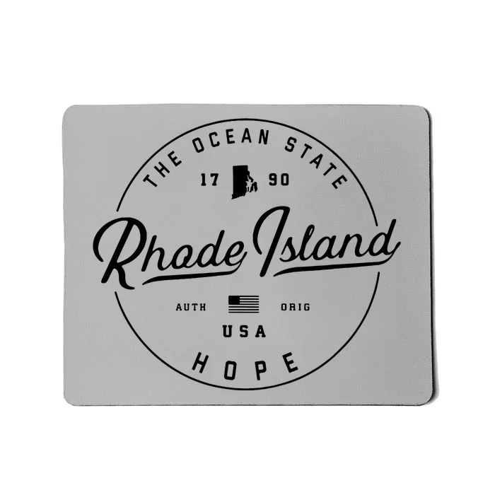 Rhode Island Us State Travel Vacation Ri Usa Mousepad