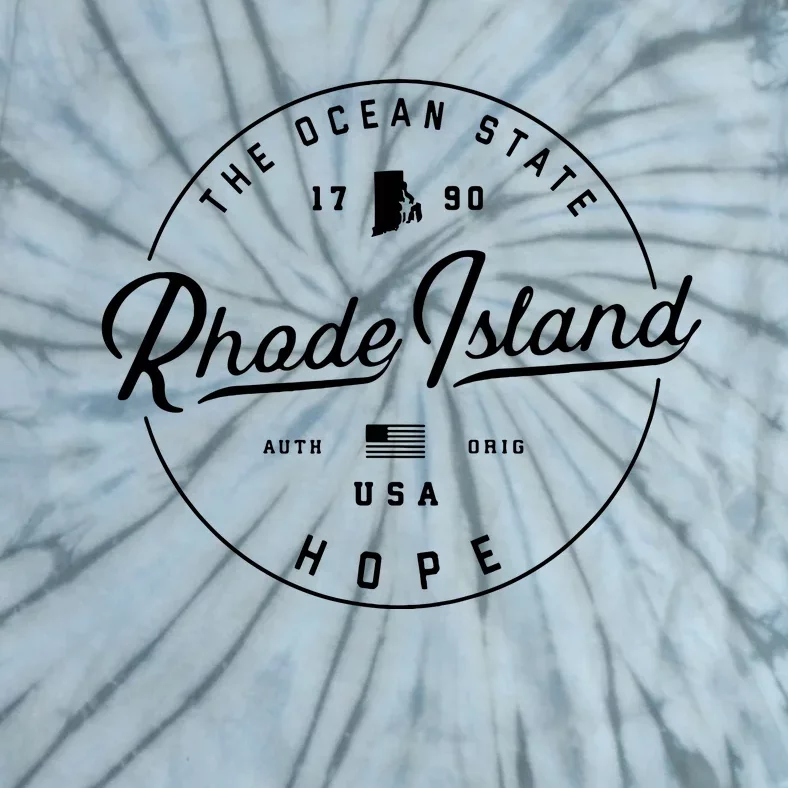 Rhode Island Us State Travel Vacation Ri Usa Tie-Dye T-Shirt