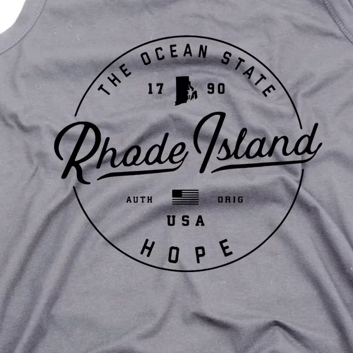 Rhode Island Us State Travel Vacation Ri Usa Tank Top