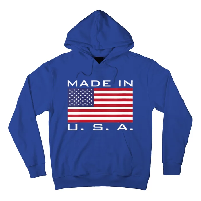 RAISED IN USA FLAG AMERICAN MADE BRED AMERICA Hoodie