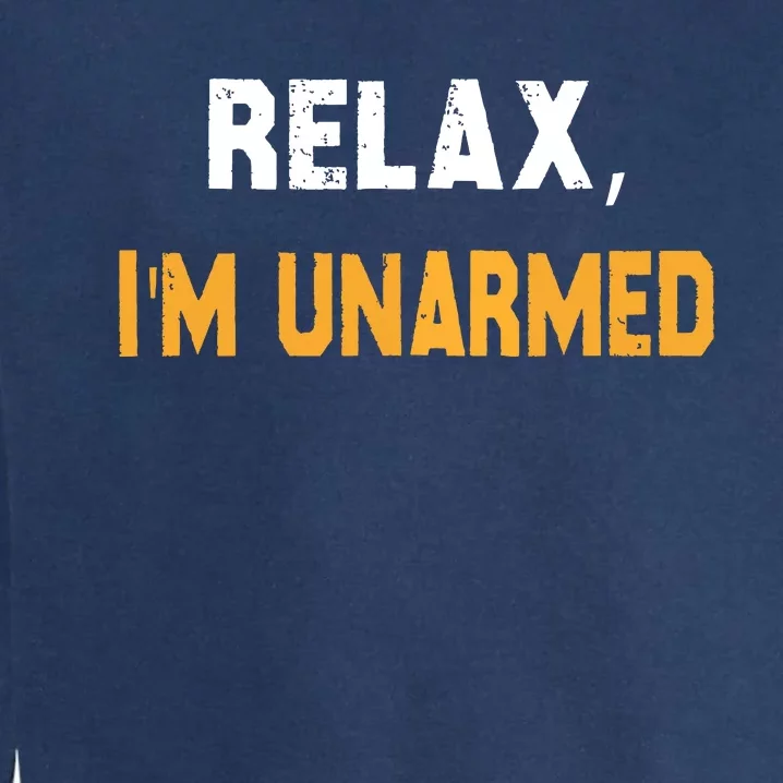 Relax Im Unarmed Garment-Dyed Sweatshirt