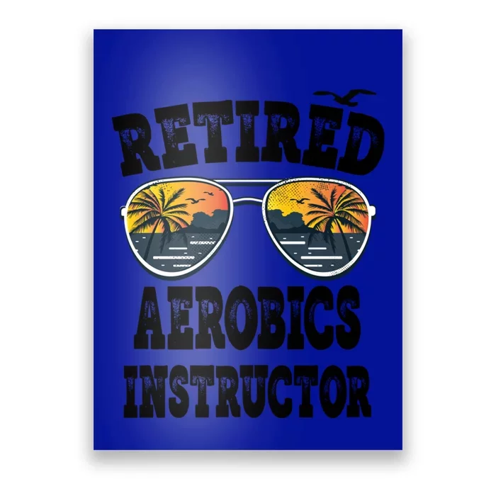 Retired Instructor Vacation Senior Group Reunion Meaningful Gift Poster