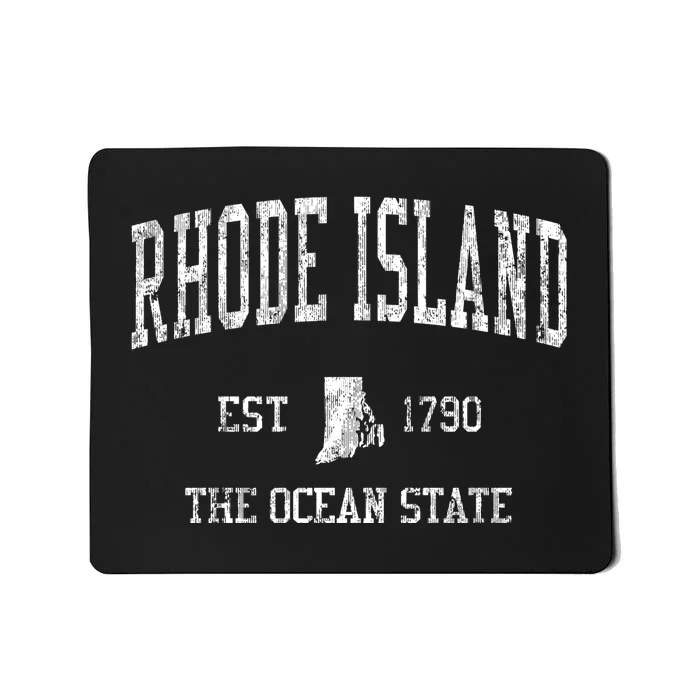 Rhode Island Vintage Sports Mousepad