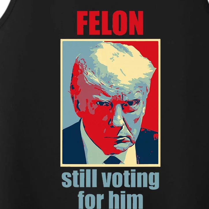 Retro IM Voting For The Convicted Felon November 5th Performance Tank