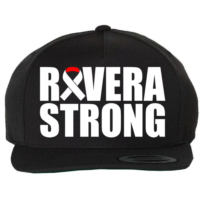 Rivera Strong Squamous Cell Carcinoma Awareness Wool Snapback Cap