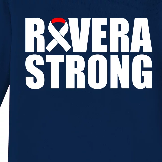 Rivera Strong Squamous Cell Carcinoma Awareness Baby Long Sleeve Bodysuit