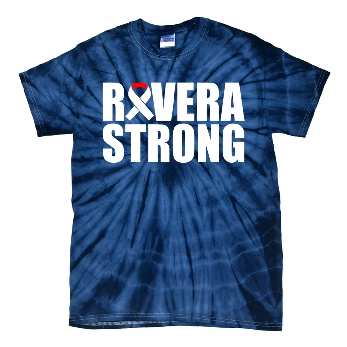 Rivera Strong Squamous Cell Carcinoma Awareness Tie-Dye T-Shirt