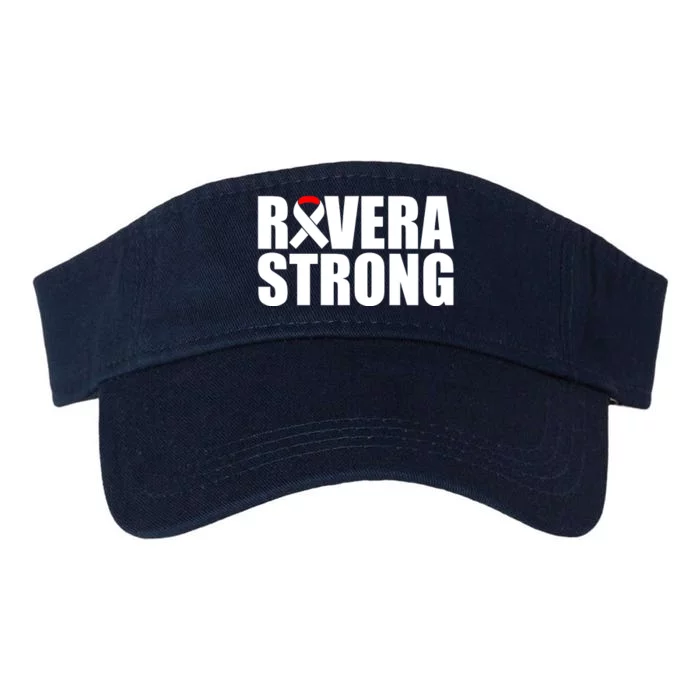 Rivera Strong Squamous Cell Carcinoma Awareness Valucap Bio-Washed Visor