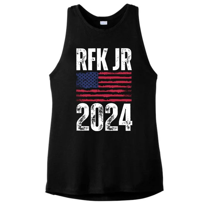 RFK JR 2024 Robert F. Kennedy Jr. For President Ladies Tri-Blend Wicking Tank