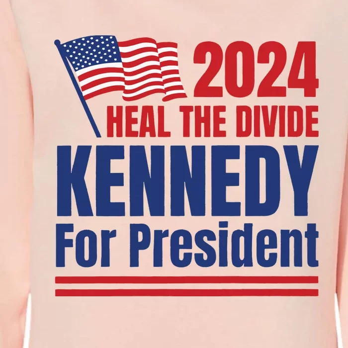 RFK Jr. 2024 Heal The Divide Robert F. Kennedy Jr. For President Womens California Wash Sweatshirt