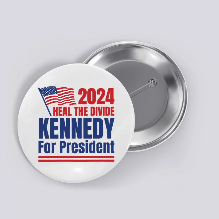 RFK Jr. 2024 Heal The Divide Robert F. Kennedy Jr. For President Button