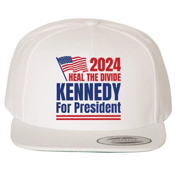 RFK Jr. 2024 Heal The Divide Robert F. Kennedy Jr. For President Wool Snapback Cap