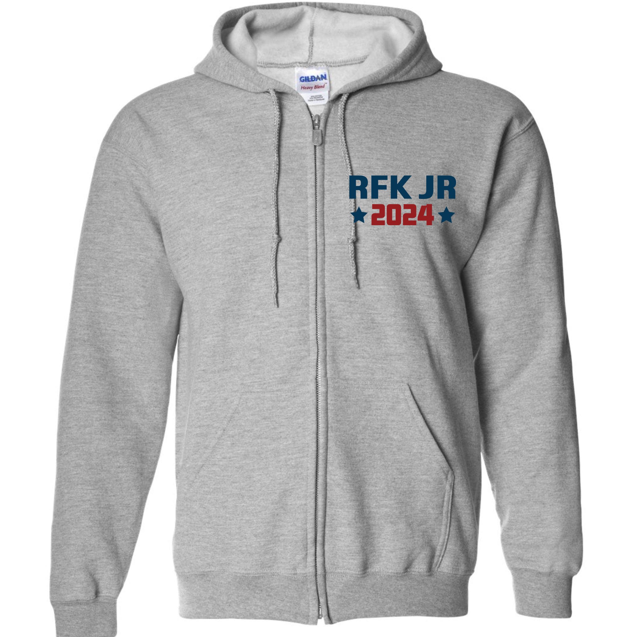 RFK Jr 2024 Vote Election Full Zip Hoodie TeeShirtPalace