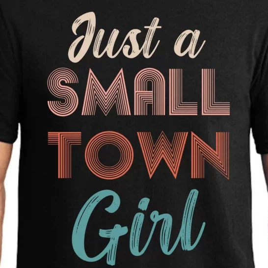 Retro Just A Small Town Girl Journey Pajama Set