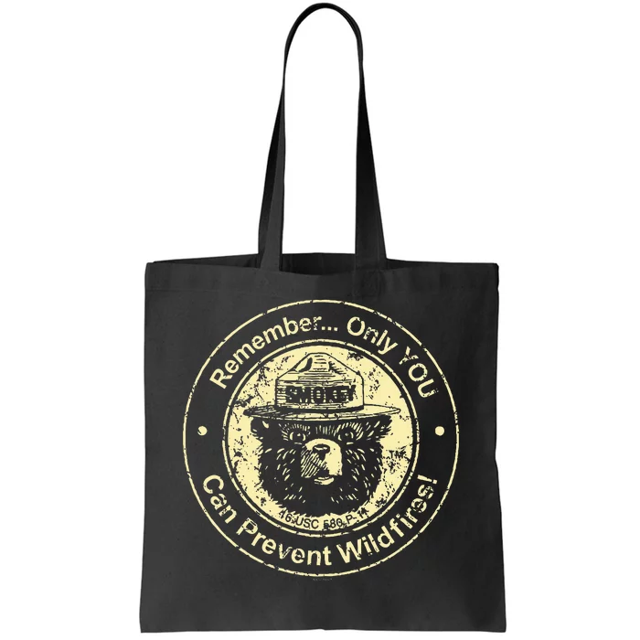 Ripple Junction Bear Only You Can Prevent Wildfires Tote Bag