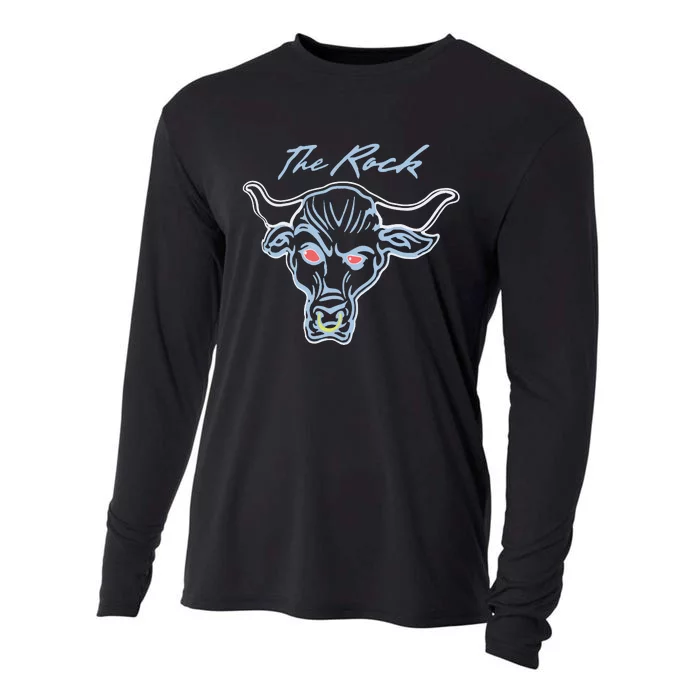 Ripple Junction Black Neon Glow Bull Cooling Performance Long Sleeve Crew