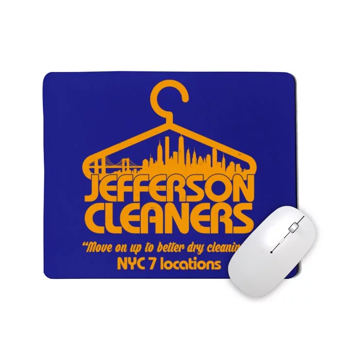 Retro Jefferson Cleaners Logo Mousepad