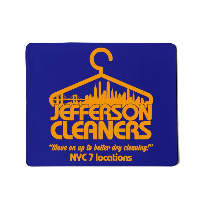 Retro Jefferson Cleaners Logo Mousepad