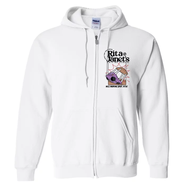 Rita & Janets Driving School Full Zip Hoodie