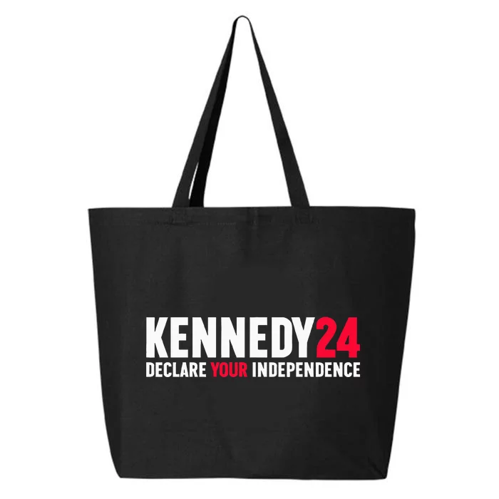 Rfk Jr Declare Your Independence For President 2024 25L Jumbo Tote