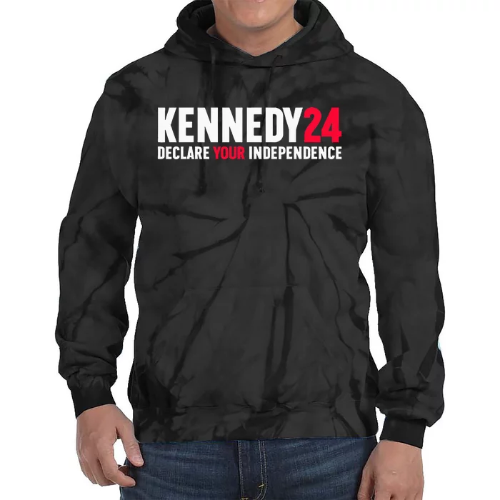 Rfk Jr Declare Your Independence For President 2024 Tie Dye Hoodie