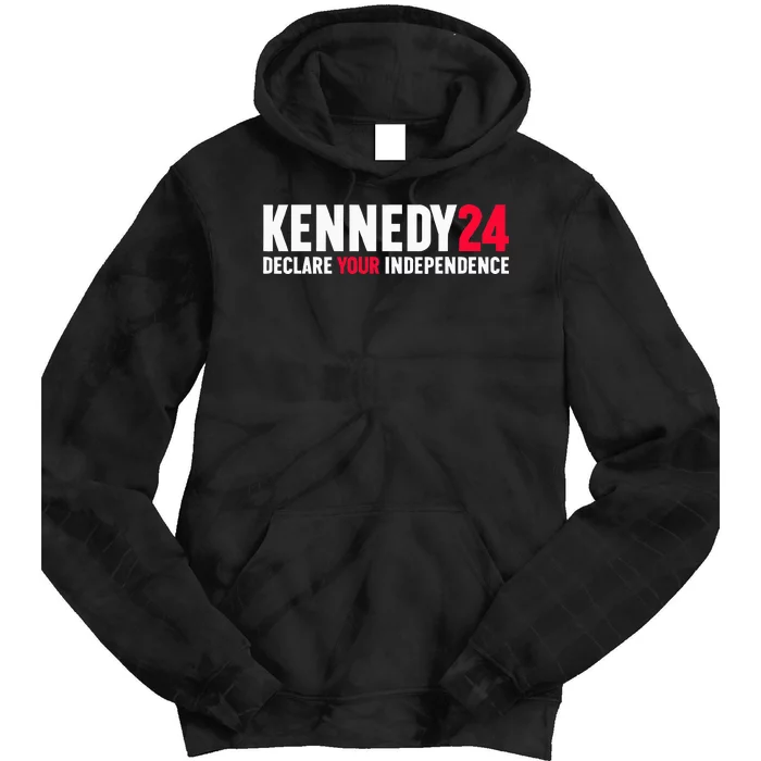 Rfk Jr Declare Your Independence For President 2024 Tie Dye Hoodie