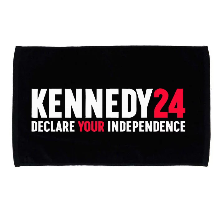 Rfk Jr Declare Your Independence For President 2024 Microfiber Hand Towel