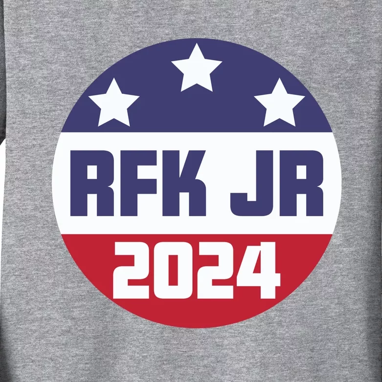 RFK Jr Election 2024 Kids Long Sleeve Shirt