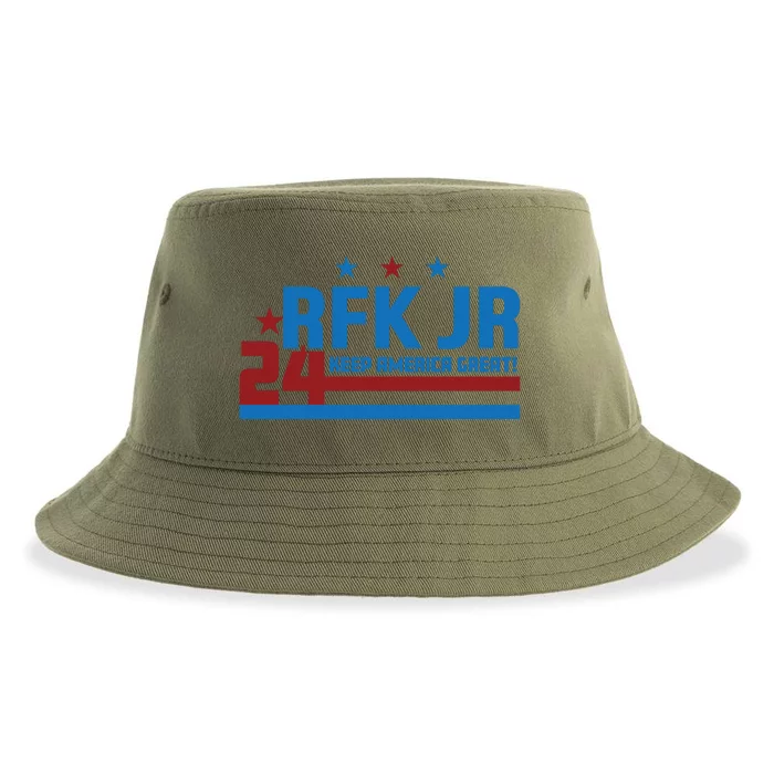 RFK Jr Election 2024 Keep America Great Sustainable Bucket Hat