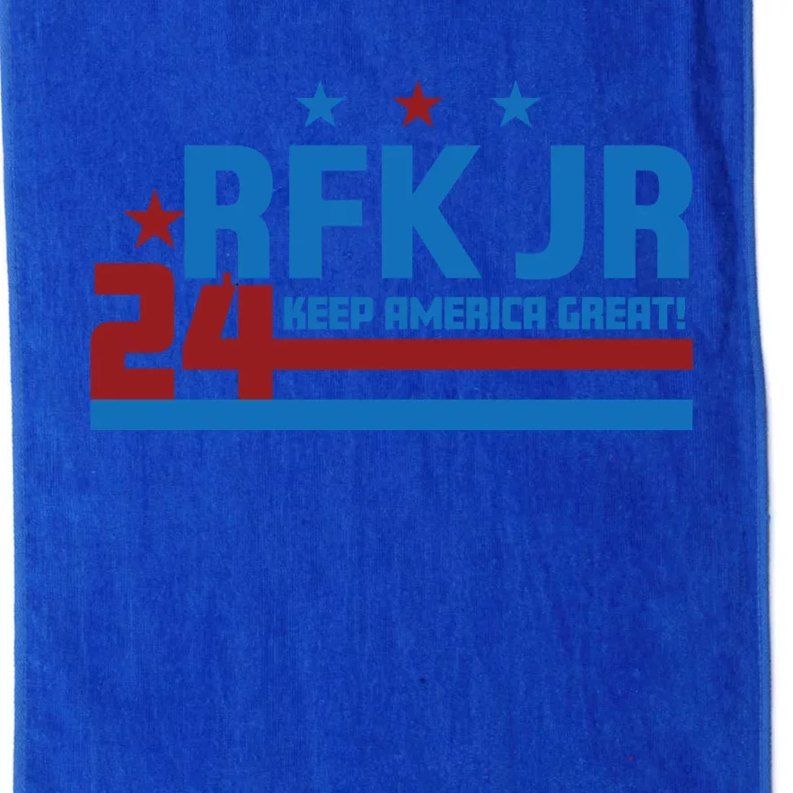 RFK Jr Election 2024 Keep America Great Platinum Collection Golf Towel