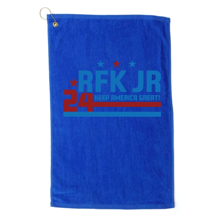 RFK Jr Election 2024 Keep America Great Platinum Collection Golf Towel