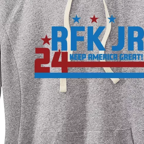 RFK Jr Election 2024 Keep America Great Women's Fleece Hoodie