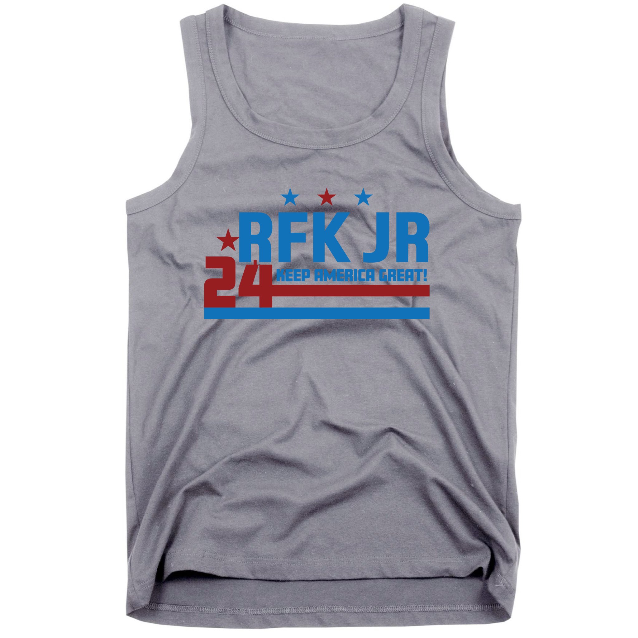 RFK Jr Election 2024 Keep America Great Tank Top TeeShirtPalace   Rje0156201 Rfk Jr Election 2024 Keep America Great  Sportgrey Tk Garment 