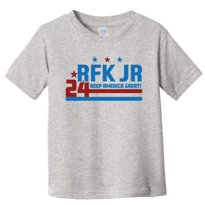 RFK Jr Election 2024 Keep America Great Toddler T-Shirt