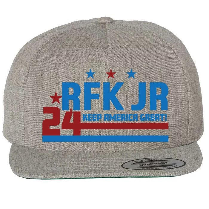 RFK Jr Election 2024 Keep America Great Wool Snapback Cap