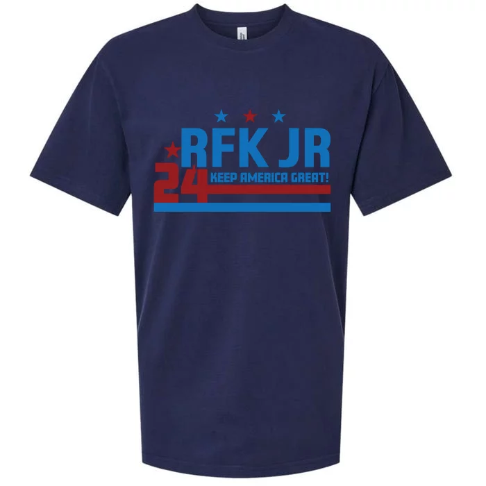 RFK Jr Election 2024 Keep America Great Sueded Cloud Jersey T-Shirt