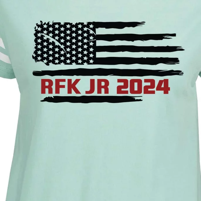 RFK Jr Election 2024 Enza Ladies Jersey Football T-Shirt