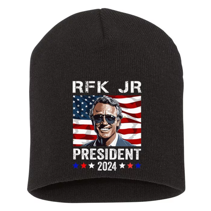 Rfk Jr For President 2024 Short Acrylic Beanie