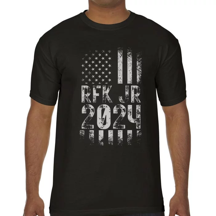 RFK JR For President 2024 Robert Kennedy Jr 24 Flag Classic Comfort Colors T-Shirt