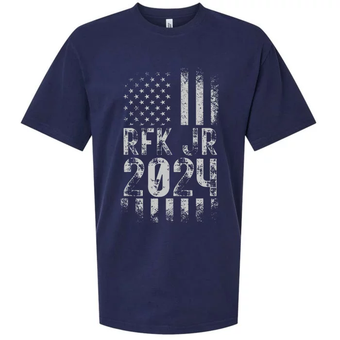 RFK JR For President 2024 Robert Kennedy Jr 24 Flag Classic Sueded Cloud Jersey T-Shirt