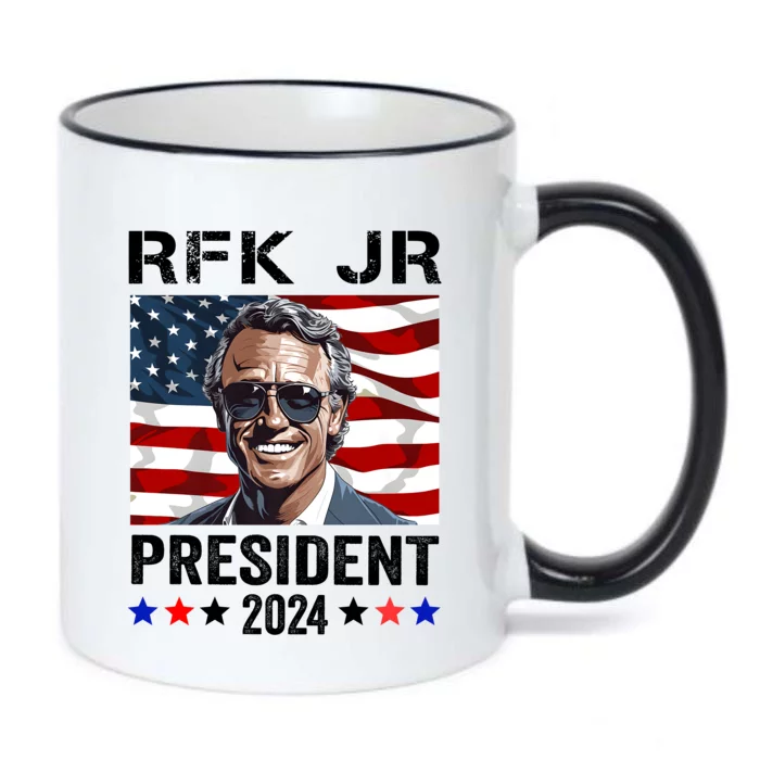 RFK JR For President 2024 Robert Kennedy Jr 24 Black Color Changing Mug