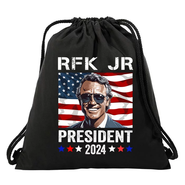 RFK JR For President 2024 Robert Kennedy Jr 24 Drawstring Bag