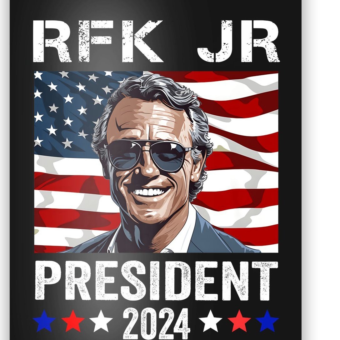 RFK JR For President 2024 Robert Kennedy Jr 24 Poster TeeShirtPalace