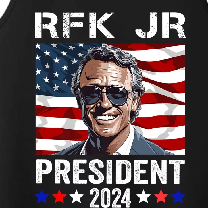 RFK JR For President 2024 Robert Kennedy Jr 24 Performance Tank