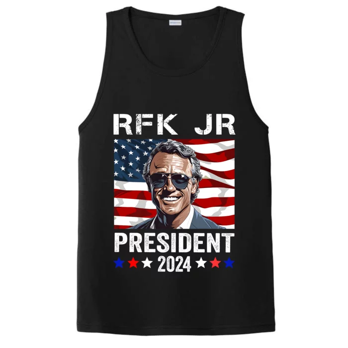 RFK JR For President 2024 Robert Kennedy Jr 24 Performance Tank