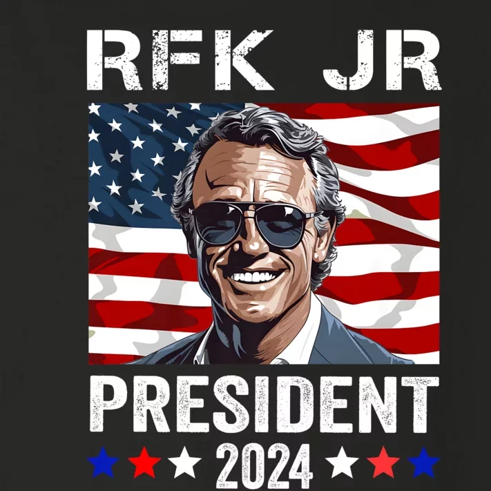 RFK JR For President 2024 Robert Kennedy Jr 24 Toddler Long Sleeve Shirt