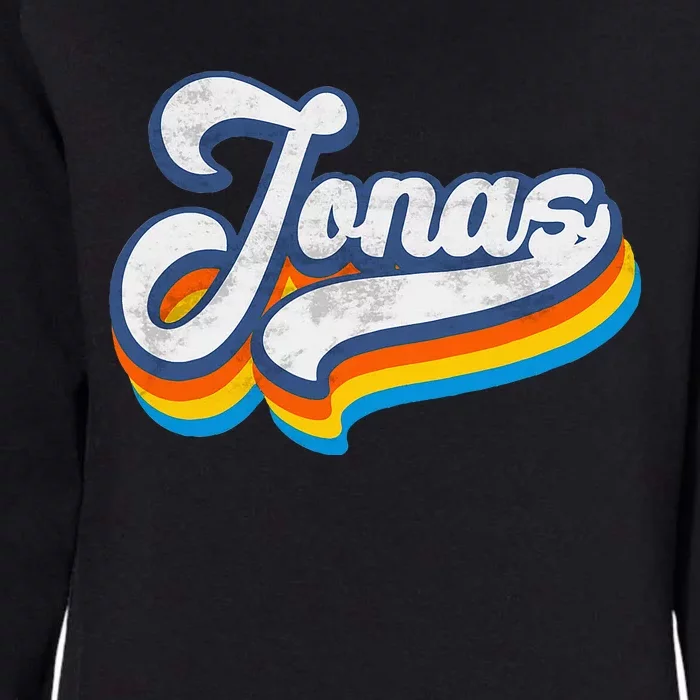 Retro Jonas First Name Jonas Womens California Wash Sweatshirt